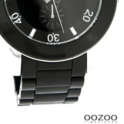 Oozoo Damen Armbanduhr Timepieces Analog Plastik schwarz UOC4259A