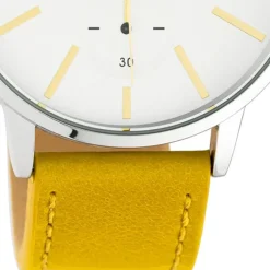 Oozoo Damen Armbanduhr Timepieces C10585 Analog Leder gelb UOC10585
