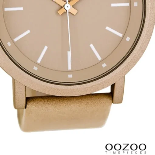 Oozoo Damen Armbanduhr Timepieces Analog Leder rosa UOC8250A