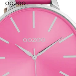 Oozoo Damen Armbanduhr Timepieces C10984 Analog Leder pink UOC10984