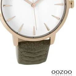 Oozoo Damen Armbanduhr Timepieces Analog Leder braun UOC9509A