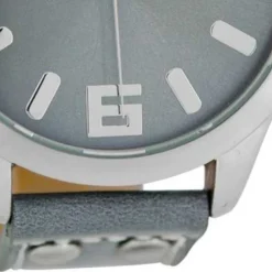 Oozoo Damen Armbanduhr Timepieces C1060 Analog Leder grau UOC1060A