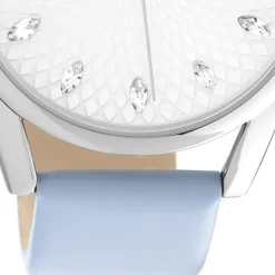 Oozoo Damen Armbanduhr Timepieces C10815 Analog Leder blau UOC10815