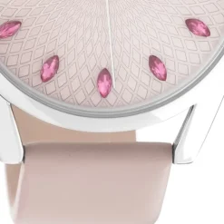 Oozoo Damen Armbanduhr Timepieces C10816 Analog Leder rosa UOC10816