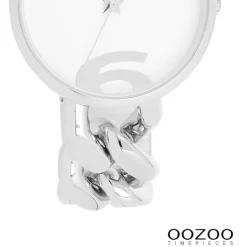 Oozoo Damen Armbanduhr Timepieces Analog Metall silber UOC11260