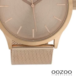 Oozoo Damen Armbanduhr Timepieces Analog Metall rosegold UOC10057