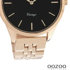 Oozoo Damen Armbanduhr Timepieces Analog Metall rosegold UOC9989A