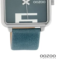 Oozoo Damen Armbanduhr Timepieces Analog Leder blau UOC10361