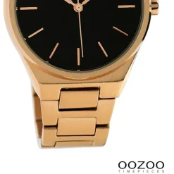 Oozoo Damen Armbanduhr Timepieces Analog Metall rosegold UOC10344