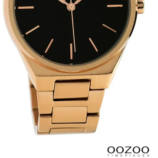 Oozoo Damen Armbanduhr Timepieces Analog Metall rosegold UOC10344