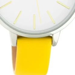 Oozoo Damen Armbanduhr Timepieces JR312 Analog Leder gelb UOJR312