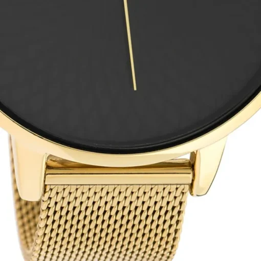Oozoo Damen Armbanduhr Timepieces C10553 Analog Edelstahl gold UOC10553