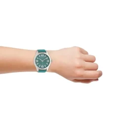 Oozoo Damen Armbanduhr Timepieces C10676 Analog Leder türkis UOC10676