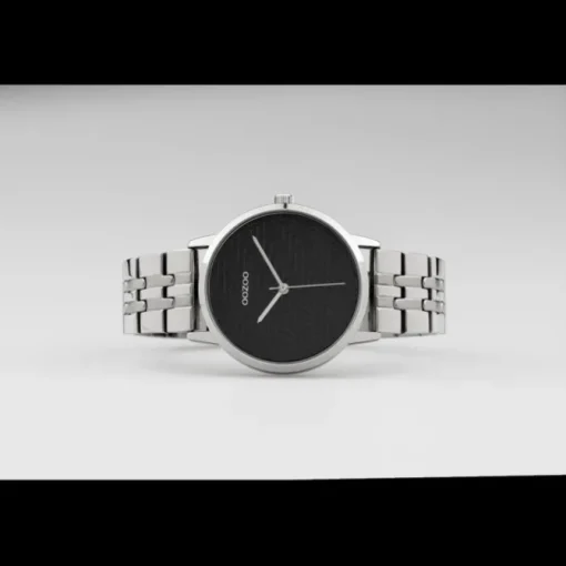 Oozoo Damen Armbanduhr Timepieces C10556 Analog Edelstahl silber UOC10556