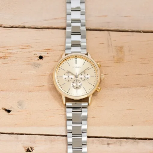 Oozoo Damen Armbanduhr Timepieces C10562 Analog Edelstahl silber UOC10562