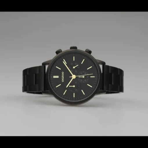 Oozoo Damen Armbanduhr Timepieces C10564 Analog Edelstahl schwarz UOC10564