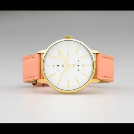 Oozoo Damen Armbanduhr Timepieces C10588 Analog Leder rosa UOC10588