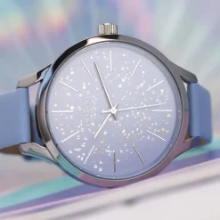 Oozoo Damen Armbanduhr Timepieces C10089 Analog Leder blau UOC10089