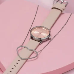 Oozoo Damen Armbanduhr Timepieces C10932 Analog Leder rosa UOC10932