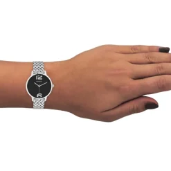 Oozoo Damen Armbanduhr Timepieces C11021 Analog Edelstahl silber UOC11021