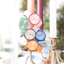 Oozoo Damen Armbanduhr Timepieces Analog Leder grün UOC11139