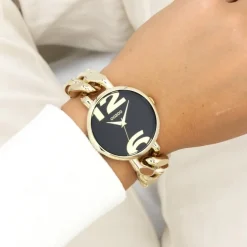 Oozoo Damen Armbanduhr Timepieces Analog Metall gold UOC11264