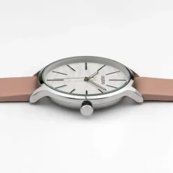 Oozoo Damen Armbanduhr Timepieces Analog Leder rosa UOC10122