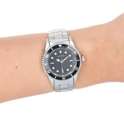 Oozoo Damen Armbanduhr Timepieces Analog Edelstahl silber UOC11147