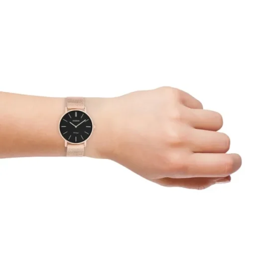 Oozoo Damen Armbanduhr Timepieces Analog Metall rosegold UOC9927A
