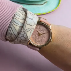 Oozoo Damen Armbanduhr Timepieces C10081 Quarzwerk Leder altrosa UOC10081