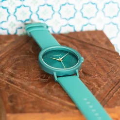 Oozoo Damen Armbanduhr Timepieces C10581 Analog Leder türkis UOC10581