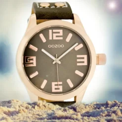 Oozoo Damen Armbanduhr Timepieces C1158 Analog Leder braun UOC1158