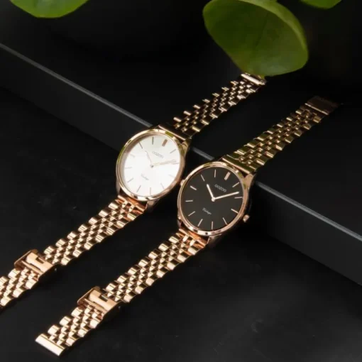 Oozoo Damen Armbanduhr Timepieces Analog Metall rosegold UOC9988A