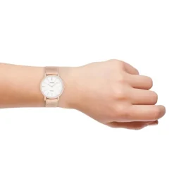 Oozoo Damen Armbanduhr Timepieces Analog Metall rosegold UOC9919A