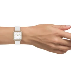 Oozoo Damen Armbanduhr Timepieces Analog Metall weiß UOC9941A