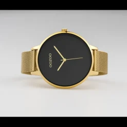 Oozoo Damen Armbanduhr Timepieces C10553 Analog Edelstahl gold UOC10553