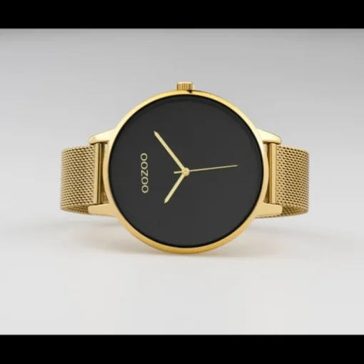 Oozoo Damen Armbanduhr Timepieces C10553 Analog Edelstahl gold UOC10553