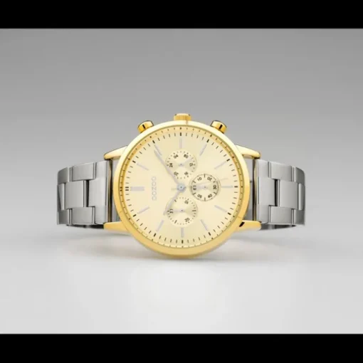 Oozoo Damen Armbanduhr Timepieces C10562 Analog Edelstahl silber UOC10562