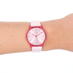 Oozoo Damen Armbanduhr Timepieces Analog Leder pink UOC11138