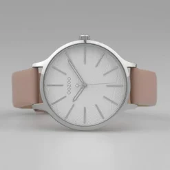 Oozoo Damen Armbanduhr Timepieces Analog Leder rosa UOC10122
