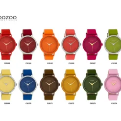 Oozoo Damen Armbanduhr Timepieces C10172 42mm Quarz Leder gelb UOC10172