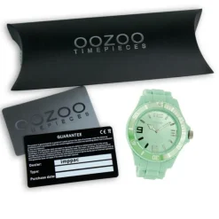 Oozoo Damen Armbanduhr Timepieces Analog Silikon türkis UOC4342A