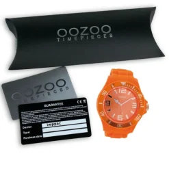 Oozoo Damen Armbanduhr Timepieces Analog Silikon orange UOC5034A