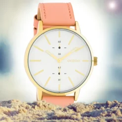 Oozoo Damen Armbanduhr Timepieces C10588 Analog Leder rosa UOC10588