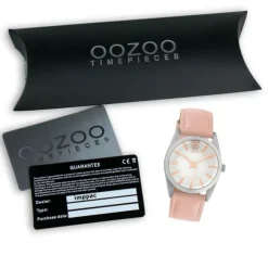 Oozoo Damen Armbanduhr Timepieces Analog Leder pink UOC10189