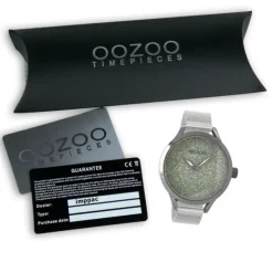 Oozoo Damen Armbanduhr Timepieces Analog Metall silber UOC10651