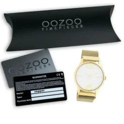 Oozoo Damen Armbanduhr Timepieces Analog Metall gold UOC10867
