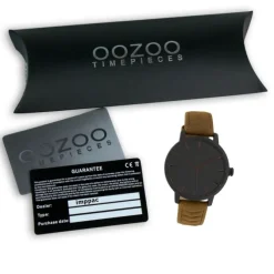 Oozoo Damen Armbanduhr Timepieces Analog Leder braun UOC10132