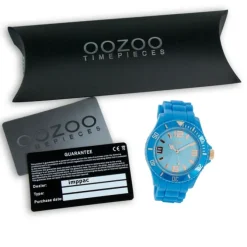 Oozoo Damen Armbanduhr Timepieces Analog Silikon blau UOC5057A