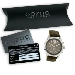 Oozoo Damen Armbanduhr Timepieces Analog Leder braun UOC6181A